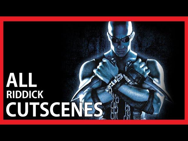 The Chronicles of Riddick: Escape from Butcher Bay - All Cutscenes [HD]