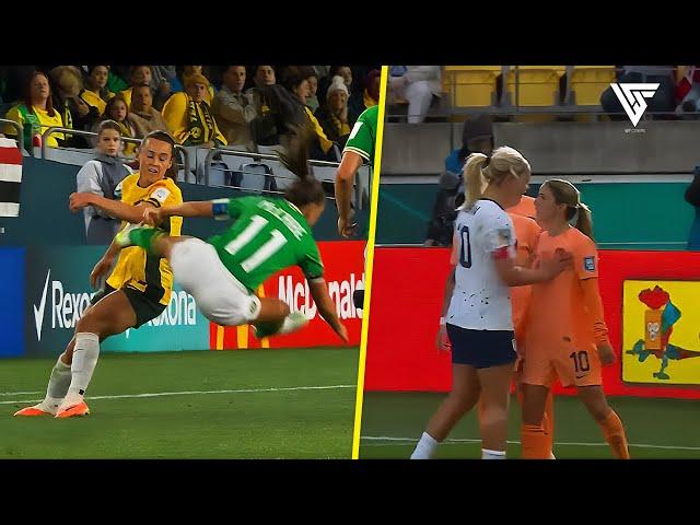 Red Cards & Unfair Play In Women's Football