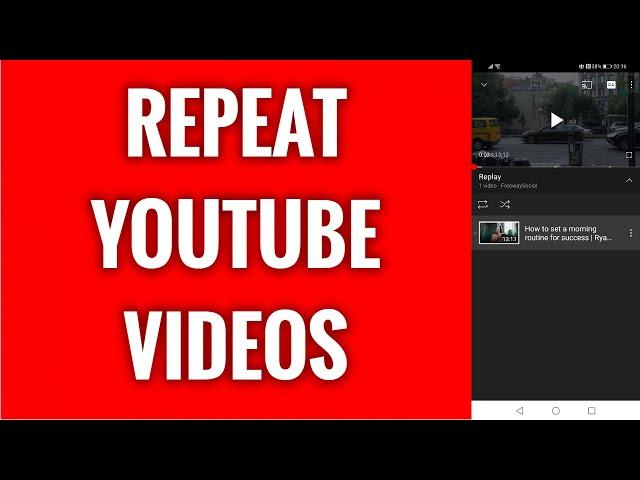 How To Repeat YouTube Videos Automatically