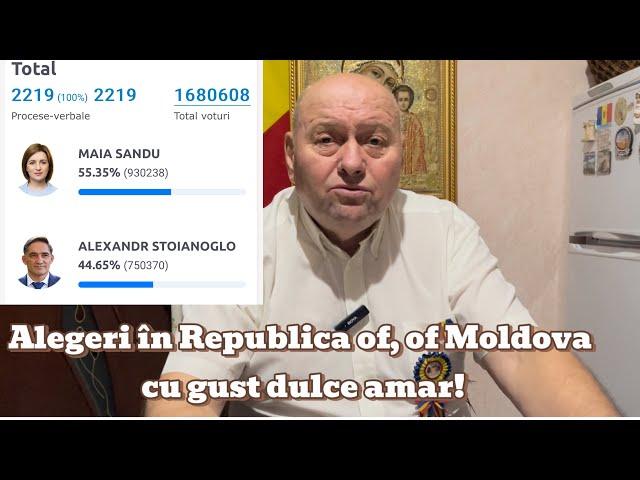 Alegeri în Republica of, of Moldova cu gust dulce amar!