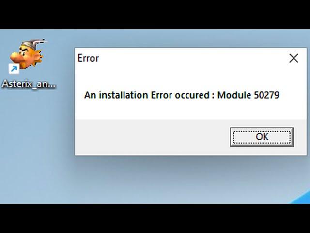 ️ Asterix & Obelix XXL Module 50279 Fix Windows 11