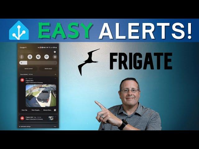 Create Frigate Alerts in Home Assistant the EASY WAY using blueprints!