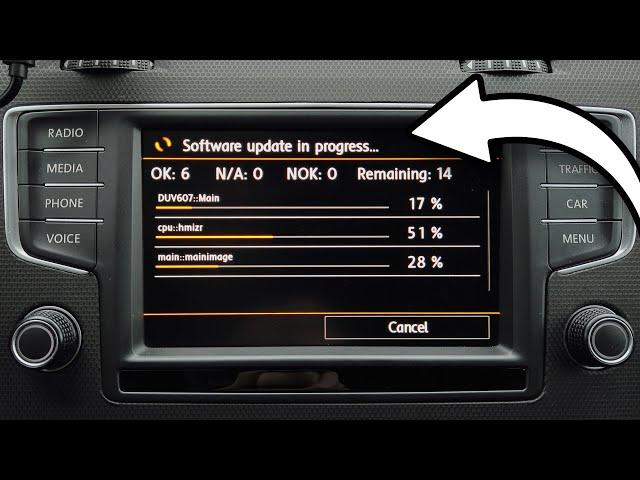 MIB2 firmware update tutorial (VW Audi Skoda Seat download links)