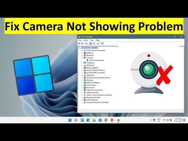 How to Fix Camera Missing From Device Manager in Windows 11