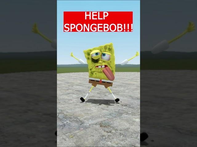 HELP SPONGEBOB!  #shorts