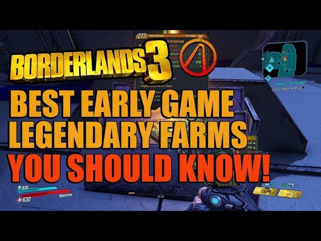 Borderlands 3 Best Early Game Legendary Farms That You Should Know