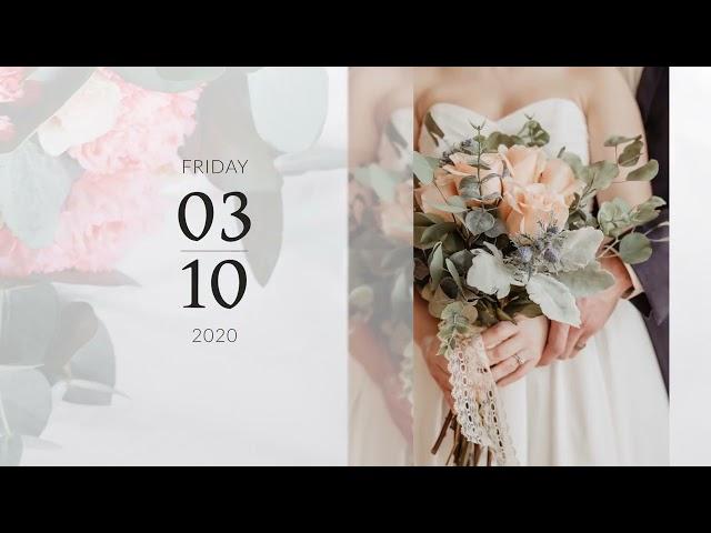 Wedding Slideshow - Premiere Pro Templates