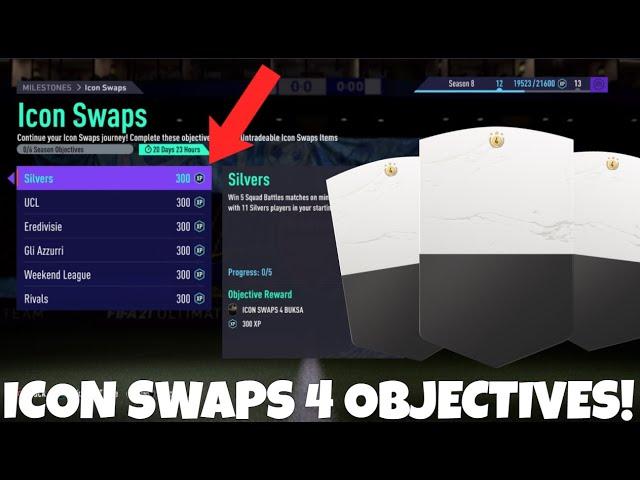 HOW TO COMPLETE ICON SWAPS 4 OBJECTIVES FAST! (UNLOCK ICON SWAP 4 TOKENS QUICKLY) - FIFA 21