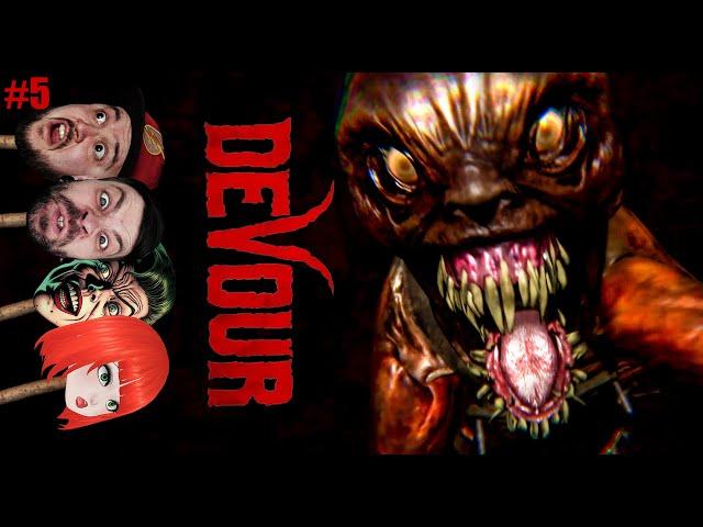 СКОТОБОЙНЯ И УГАР ● Devour #5 ● НОВАЯ ОБНОВА ДЕВОУР ● ПЛОХАЯ КОНЦОВКА ● КООПЕРАТИВНЫЙ ХОРРОР