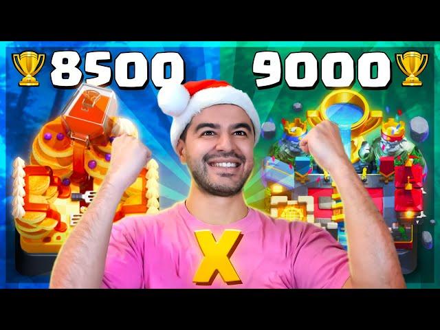  Прошел Клеш Рояль Колодами Соперников! 9000 кубков в рубрике ИКС! | Clash Royale