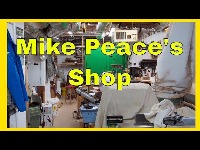 Mike Peace Woodturning Shop Tour