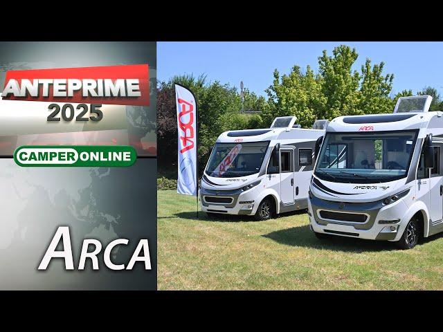 Arca: anteprime e novità camper 2025