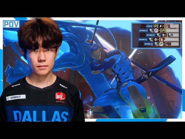 SP9RK1E Genji POV | Dallas Fuel vs New York Excelsior | OWL 2022