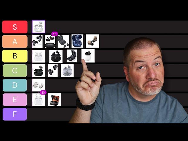 Most Popular True Wireless Earbuds Tier List (2024)