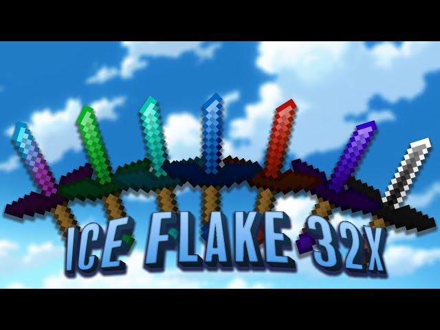  Ice Flake 32x  + Recolors | Texture Pack Release 1.8.9 PvP