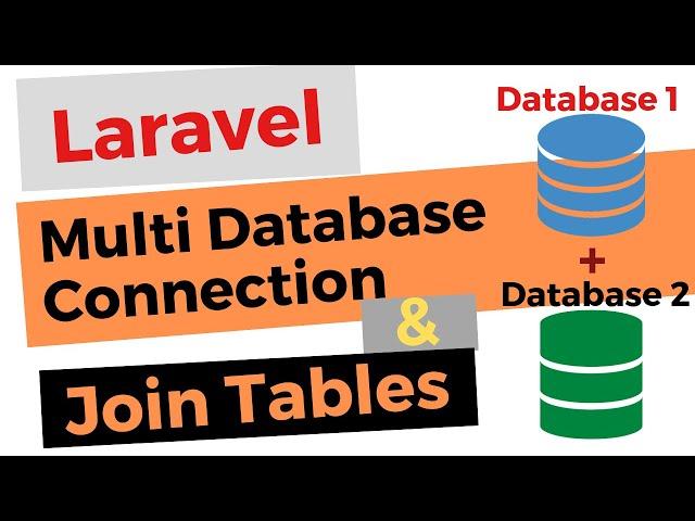 Laravel Multi Database Connection and Join Tables