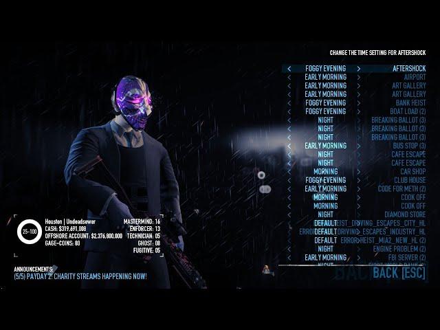 PAYDAY 2 ONLINE MOD MENU DOWNLOAD + SHOWCASE MAX INFAMY,MAX CASH,UNLIMITED AMMO 2023 New Free