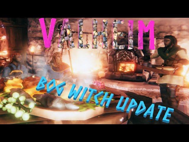 Valheim Bog Witch Testing - Quick Playthrough - Feast and Farming - Ashlands Fader Final Feast