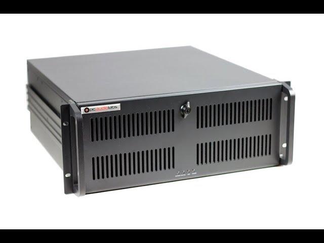 PCAudioLabs OB 1 4U Secure Chassis Pro Audio Computer Overview