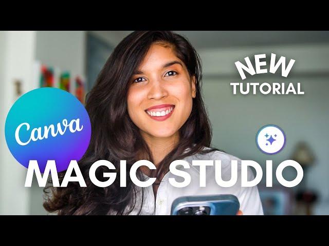 How To Use Canva Magic Studio - New Tutorial