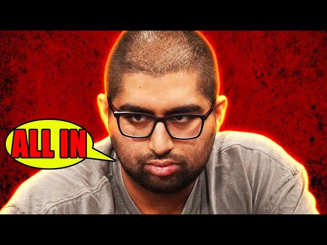 Nik Airball Can't Stop Going All In EVERY SINGLE HAND
