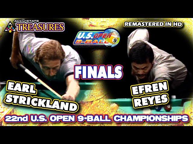 1997 - Earl STRICKLAND vs. Efren REYES - 22nd US OPEN 9-BALL CHAMPIONSHIPS