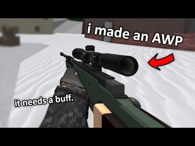 i made an AWP