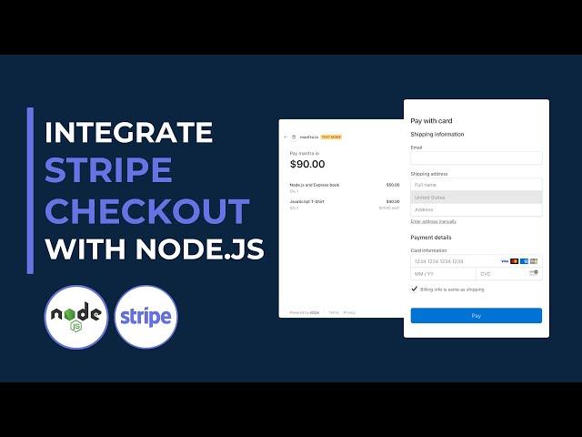 How to integrate Stripe Checkout with Node.js