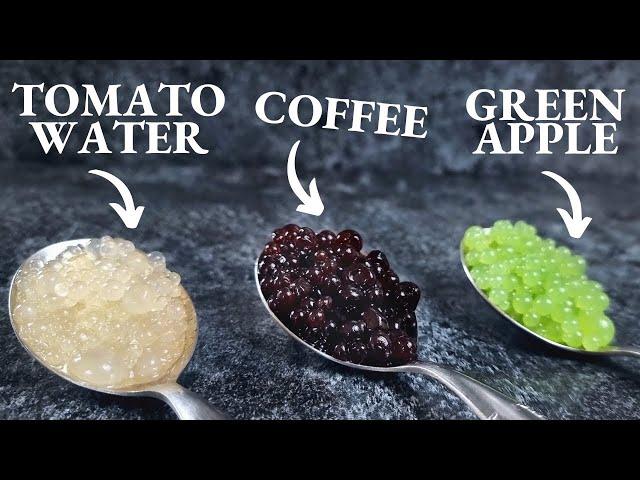 Ultimate guide to FOOD SPHERES | Fruit & Vegetable Caviar