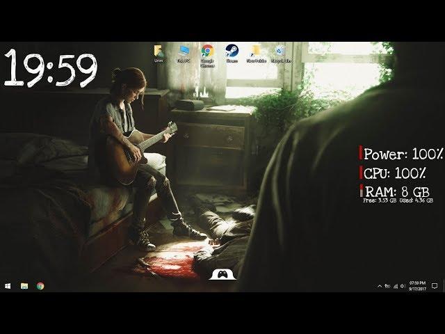 The Last of Us Desktop - Make Windows Look Better