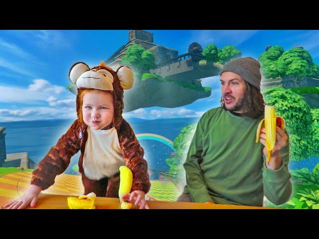 Adley App Reviews | Super Monkey Ball | Pretend Play Monkey Makeover