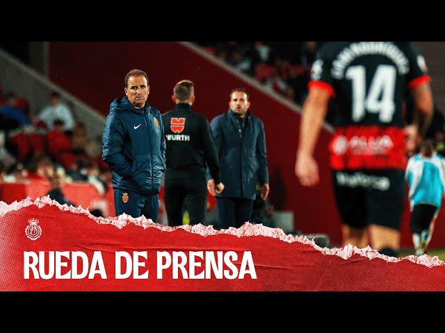 Rueda de prensa pospartido J15 de Jagoba Arrasate | RCD Mallorca