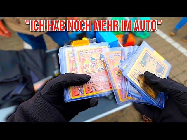 Schatz aus dem Auto geholt  (Flohmarkt Schnäppchenjagd)