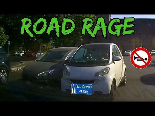 BAD DRIVERS OF ITALY dashcam compilation 10.3 - ROAD RAGE