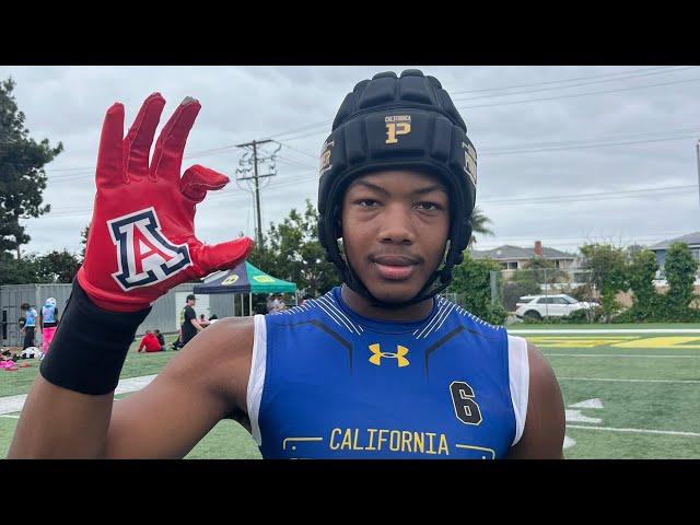 2024 WR Landon Bell talks Arizona | GOAZCATS.com exclusive