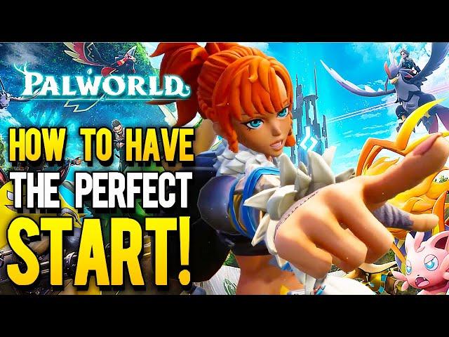 Palworld - Ultimate Tips For The Perfect Start: Insane Starter Base, Infinite Resources & Best Pals