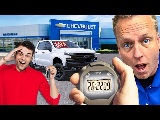 How to buy a car in under 30 minutes at ANY DEALERSHIP.