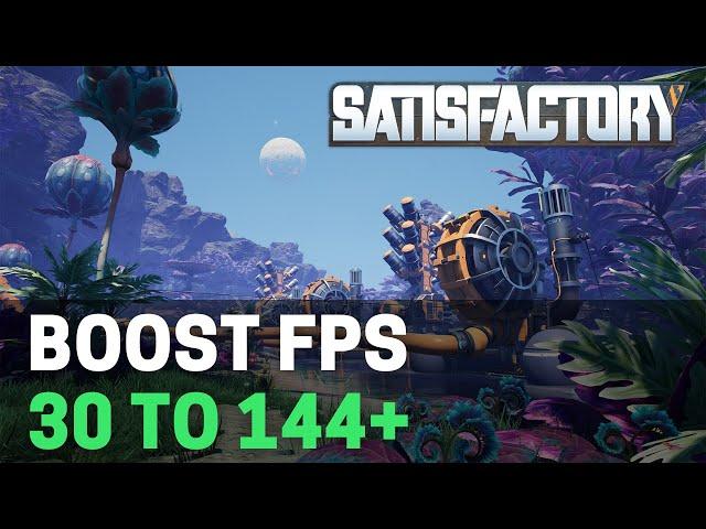 [2024] BEST PC Settings for Satisfactory! (Maximize FPS & Visibility)