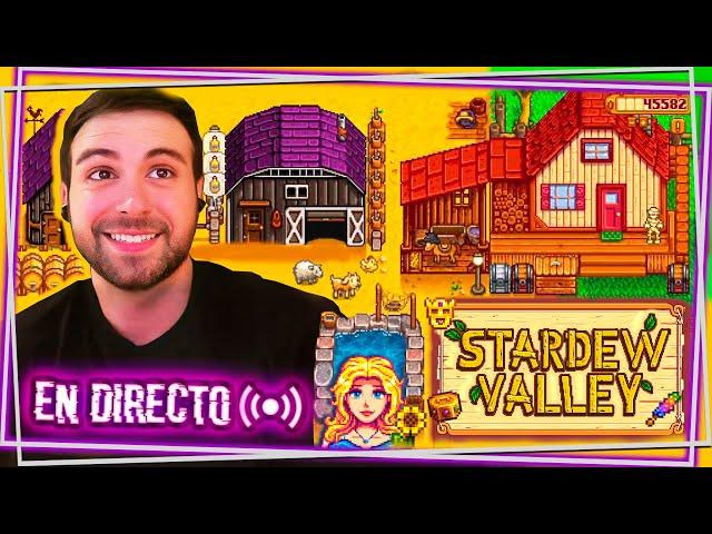 Mi primera vez en STARDEW VALLEY: Mejorando LA GRANJA EFICIENTEMENTE! #14