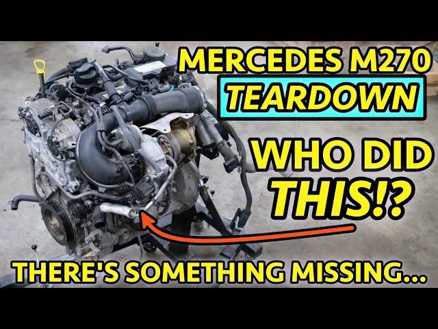 HACKS KILLED This Mercedes M270 2.0L Engine At ONLY 67K Miles. NO EXCUSE!