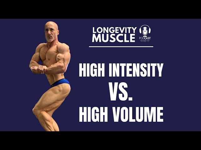 Jeff Alberts: High Volume Training  vs. High Intensity Training (What's Better For Longevity?)