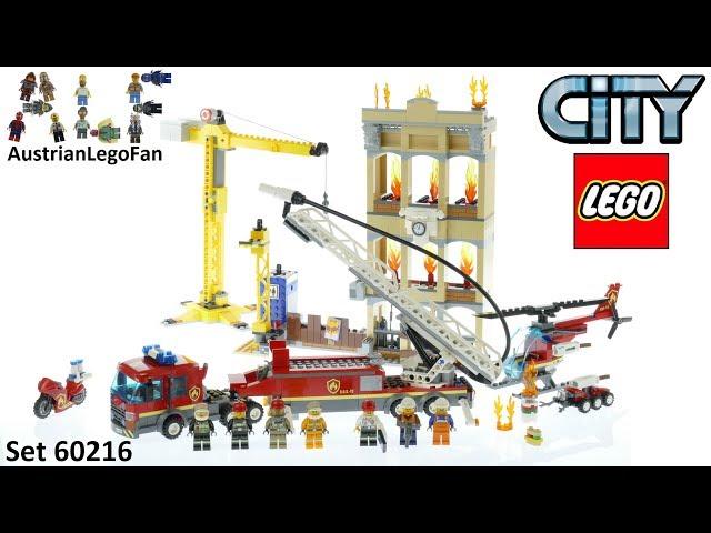 Lego City 60216 Downtown Fire Brigade Speed Build