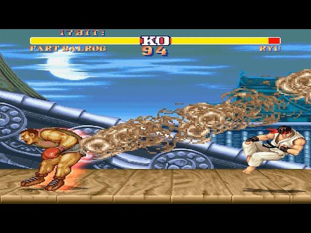 STREET FIGHTER II THE WORLD WARRIOR MUGEN EDITION MAD BALROG GAMEPLAY