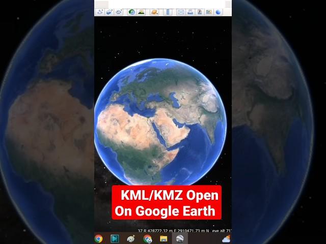 Kml or Kmz Open on Google Earth #TECHVIDEO #Google Earth