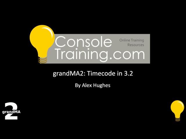 grandMA2: Timecode in 3.2 via Network MIDI