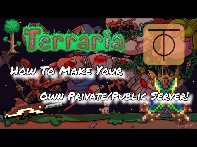 How To Make Your OWN Server With Friends! (IOS/ANDROID) (PLAY WITH FRIENDS!) | Terraria 1.4