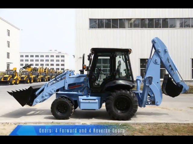 SHANMON Backhoe Loader 388T #backhoe #backhoeloader #backhoetractor #construction #shanmon #loader