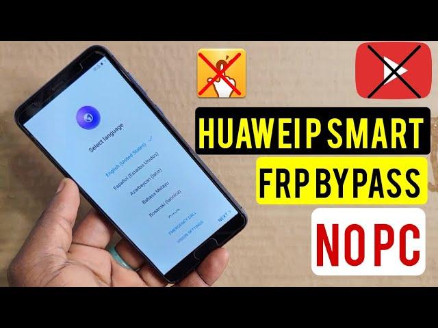 Huawei P Smart Frp Bypass 2024 | Huawei P Smart (FIG-LX1) Google Account Remove Without Pc