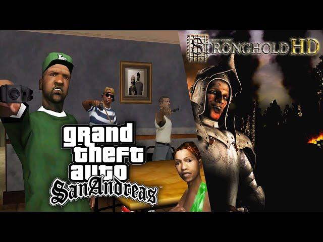 Grand Theft Auto: San Andreas ► СТРИМ #16 + Stronghold HD