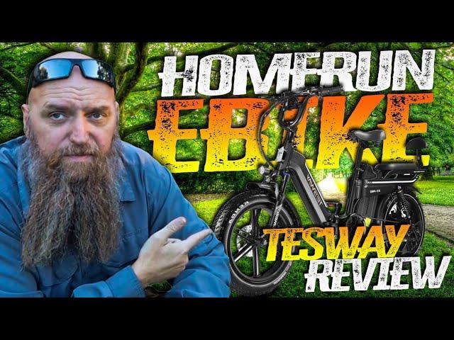 Tesway X5 Pro Cargo E-Bike Unboxing & Test Ride: The Best Foldable E-Bike!